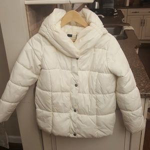 Girls DKNY puffer jacket